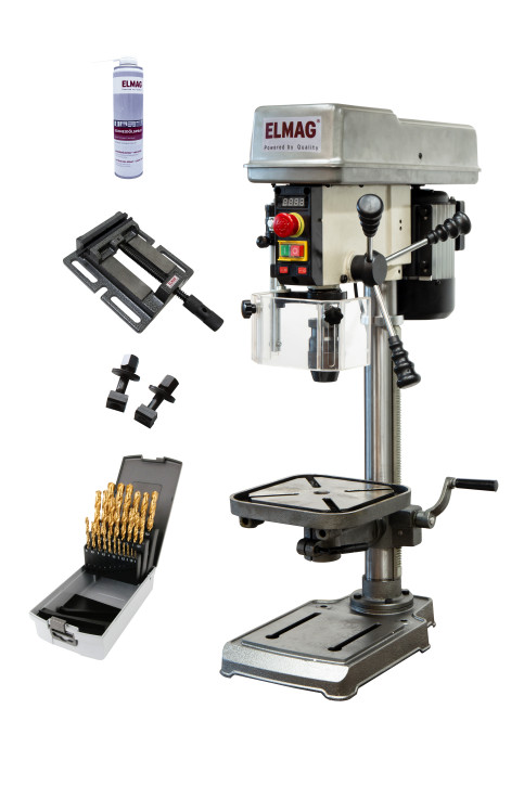 ELMAG Tischbohrmaschine KBM 16 T VARIO SET-Aktion 16036