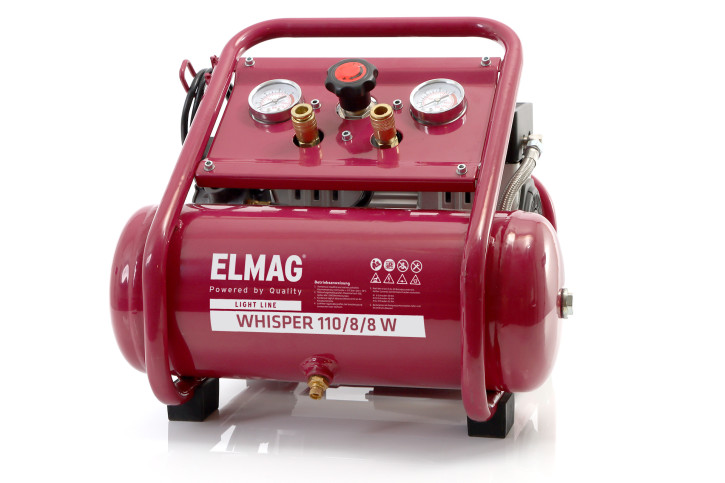 ELMAG Flüsterkompressor WHISPER 110/8/8 W 21217