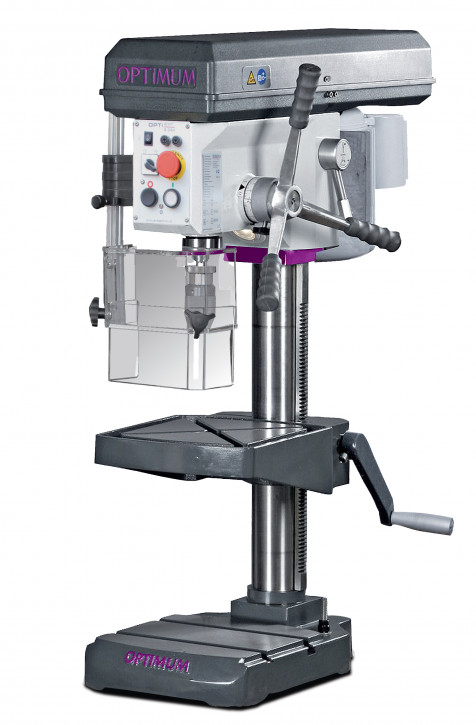 OPTIdrill B24H Tischbohrmaschine 400V incl. BMP100 Maschinen-Schraubstock