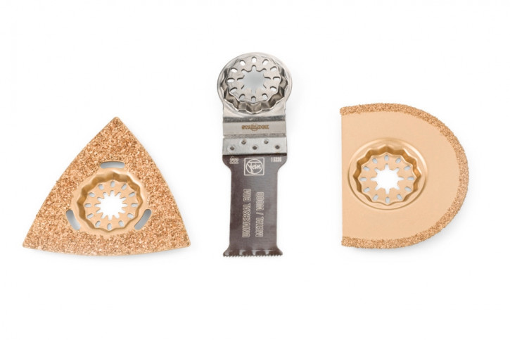 FEIN Multimaster Zubehör-Set "Combo Tile Working" 3tlg., Aufnahme STARLOCK