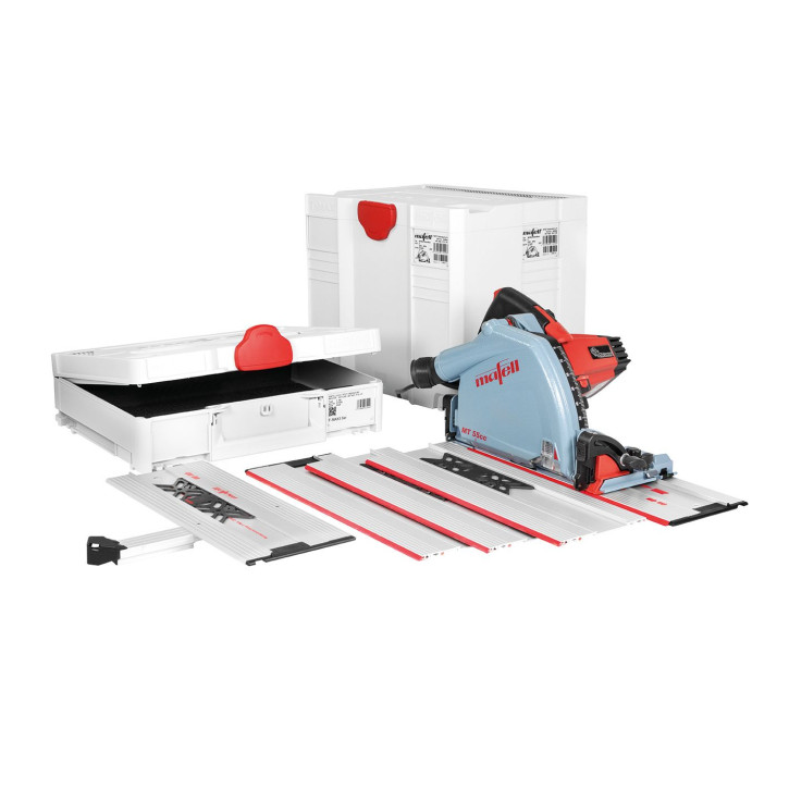 MAFELL Tauchsäge MT55cc MidiMAX + Führungsschienen-Set F-MS im MAX3