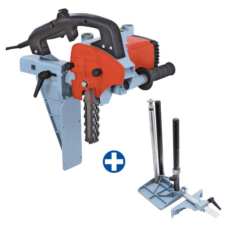 MAFELL Zimmerei Kettenstemmer LS103/40 Ec + Führungsgestell FG 150