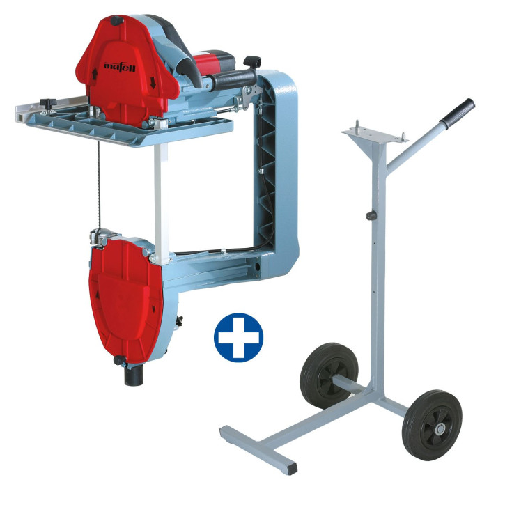 MAFELL Z5Ec Zimmerei-Handbandsäge + Transportwagen 