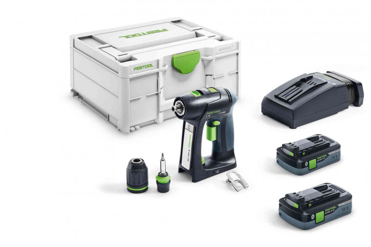 FESTOOL Akku-Bohrschrauber C18 HPC 4,0 I-Plus