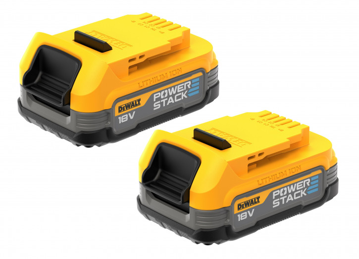DeWalt DCBP034E2 Powerstack Akku-Set 18V/1,7Ah Li-Ion / VPE = 2 Stk.