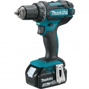 MAKITA Akku-Bohrschrauber DDF482RFJ 18V mit 2x3,0Ah Li-Ion Akku