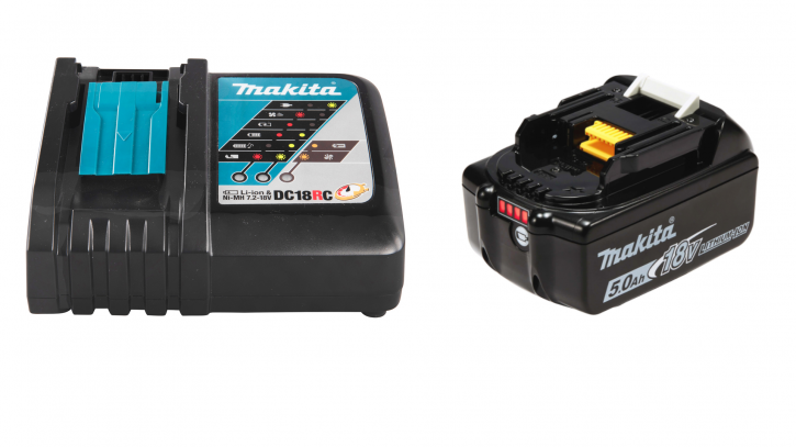 MAKITA Power Source-Kit 18V/5,0Ah (1 Akku + Ladegerät DC18RC)