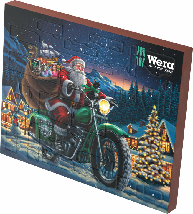 WERA Adventskalender 2025 28-tlg. 05136610001