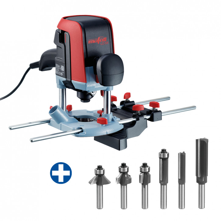 MAFELL Oberfräse LO55 im MAX3 + Fräser-Set