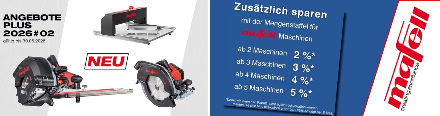 Koch-Mannes - Mafell Angebote Plus