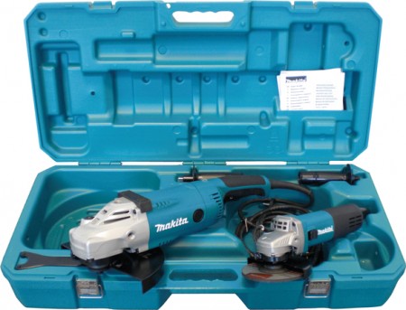 DK0052G + (GA9020R 9558NBR)-500DK0052G Winkelschleifer-Set Makita