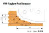 Flury HW-Wechselplatten-Abplattfräser 11.180.028.030.A