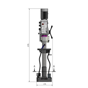 OPTIMUM Getriebebohrmaschine OPTIdrill DH 35G 3034250