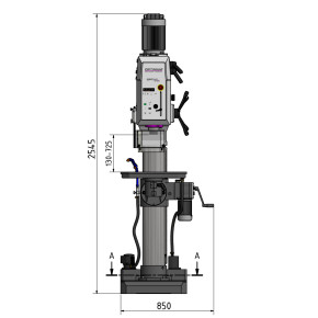OPTIMUM Werkzeugfräsmaschine OPTImill MZ 4S 3034267