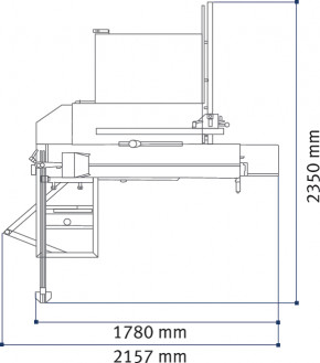 SC2c Formatkreissäge HOLZKRAFT / minimax Besäumlänge 1.600mm