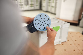 FESTOOL Schleifmittel-Systainer³ Granat SYS-STF D150 GR-Set 578192