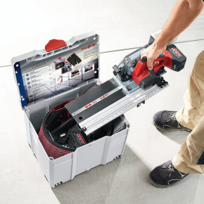 MAFELL Akku-Kappschienen-Säge KSS 40 18M bl im T-MAX + Sägeblätter Z24/Z40