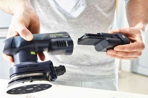 FESTOOL Akku-Excenterschleifer ETSC125 3,0 I-Plus 18V/3,0Ah Li-ion