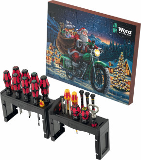 WERA Adventskalender 2025 28-tlg. 05136610001