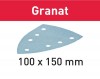 Festool Schleifblatt STF DELTA/7 P180 GR/10 Granat